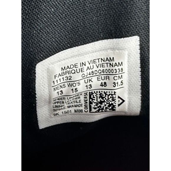 Converse Chuck Taylor Unisex White Patent Leather Sneakers Men 13 Women’s 15 - Picture 14 of 14